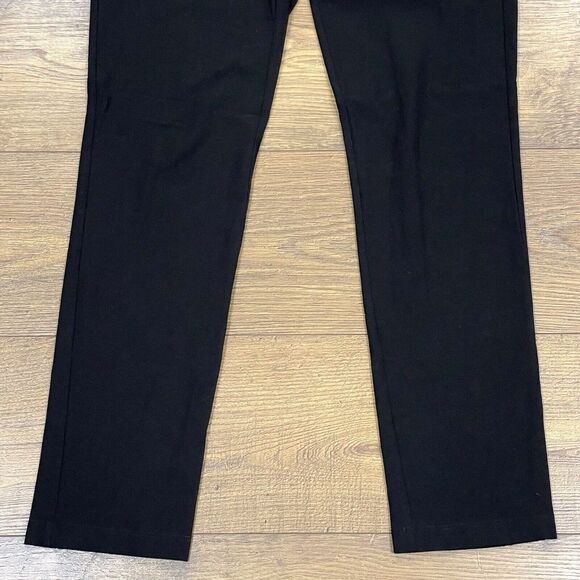 Eileen Fisher Pants Womens XXS Washable Crepe Ankle Stretch Pull On Black - Picture 3 of 14